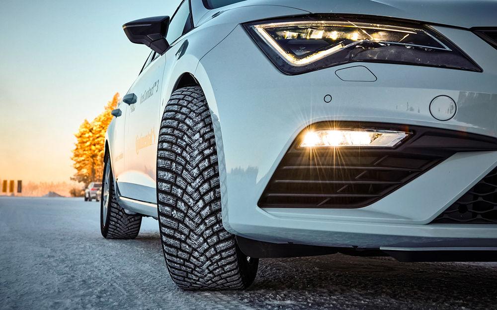 Тест новых зимних шин Continental — с гибкими шипами!