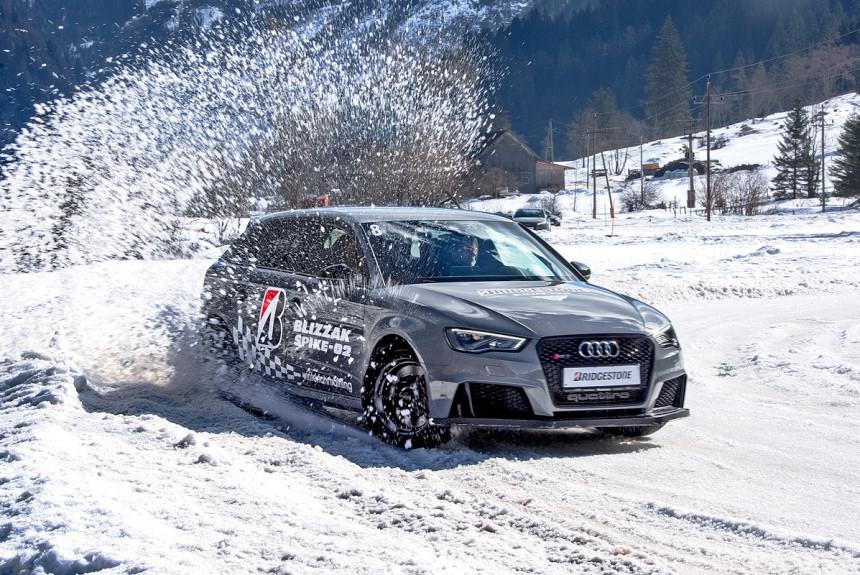 Оцениваем зимние шины Bridgestone с шипами и без