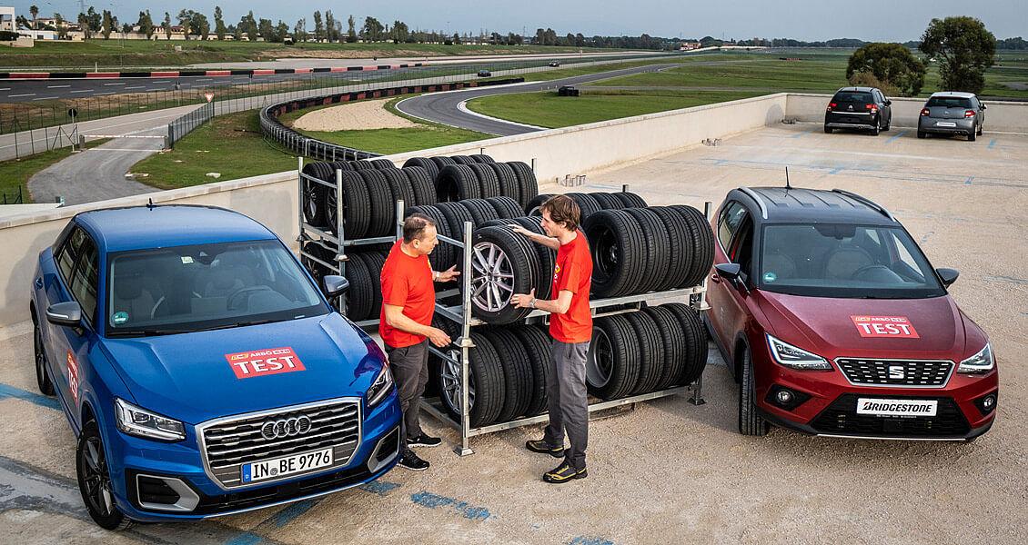 Тест летних шин 215/55 R17 2020