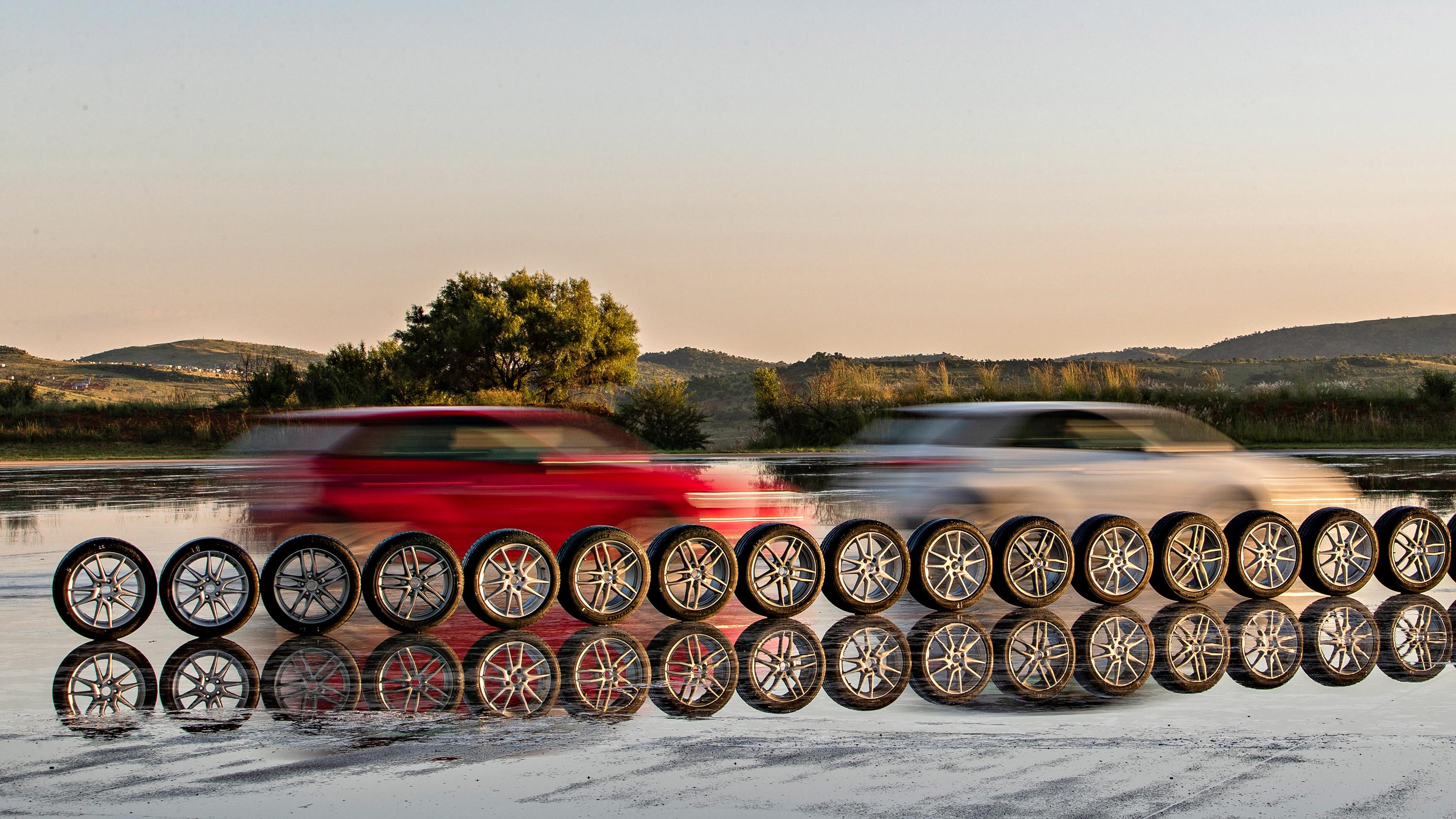 Тест новых и изношенных шин 2020