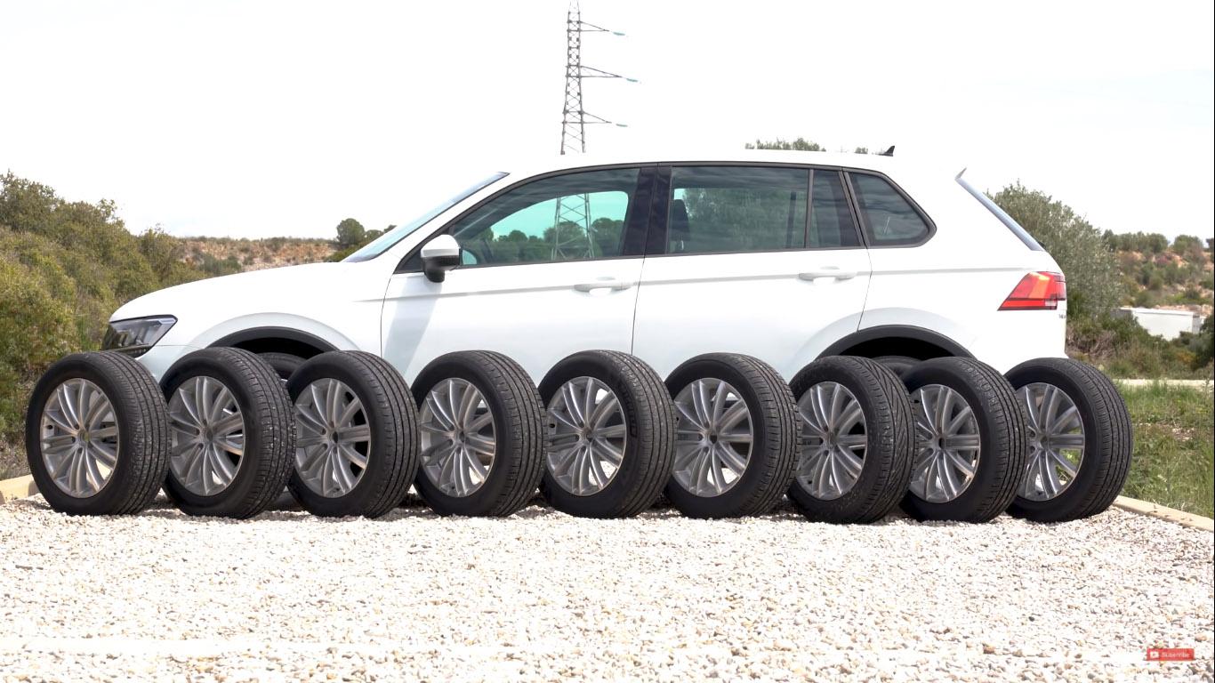 Тест летних SUV-шин 235/55 R18 