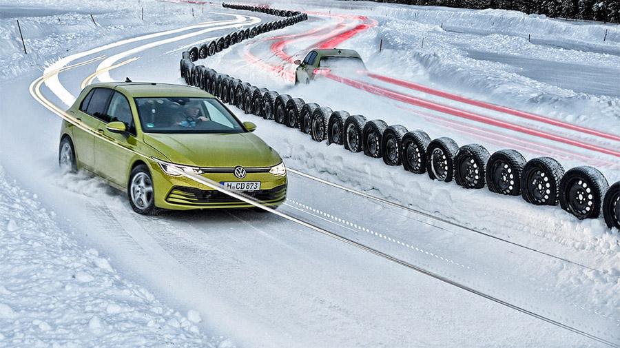 Тест зимних шин 205/55R16 (Auto Bild, 40/2021)