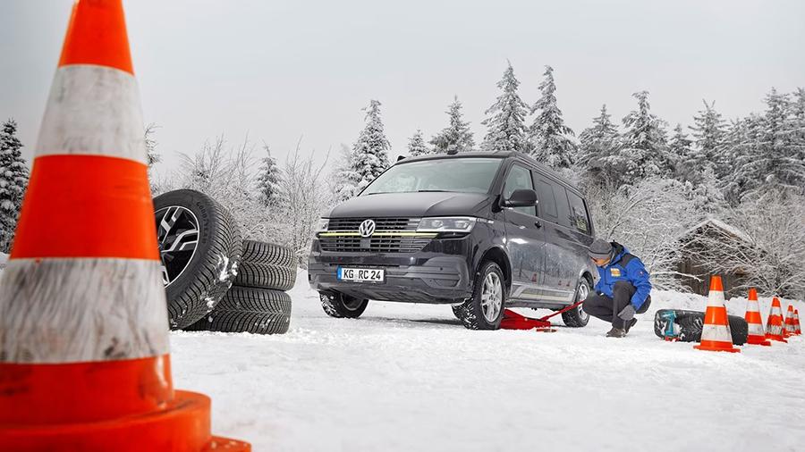 Тест всесезонных шин для кемперов 235/55R17 (promobil Campingbusse, 5/2023)