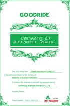 Сертификат<br>Goodride 2026