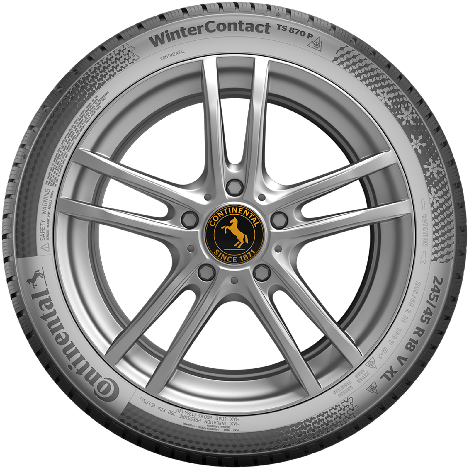 Continental WinterContact TS 870 P 235/55R20 105V XL
