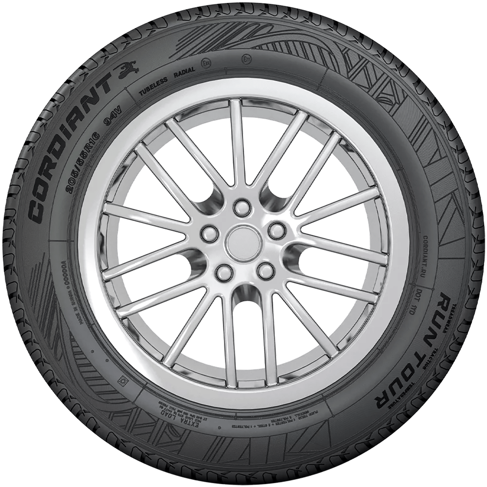Cordiant Run Tour (ex. Bridgestone) 175/65R14 86S XL