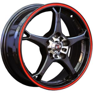 Диски Alcasta M11 BKRS 6x15/4x100 ЕТ48 D54,1