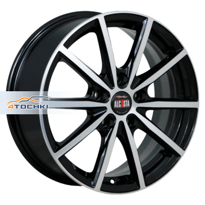 Диски Alcasta M61 BKF 7x17/5x114,3 ЕТ45 D54,1