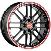 Borbet CW2/5 Black Red Line