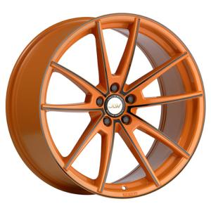 Диски DLW Manay Orange Black Face