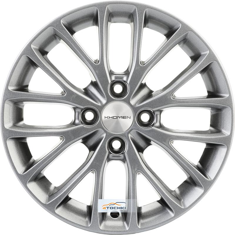 Диски Khomen Wheels KHW1506 (Vesta) G-Silver 6x15/4x100 ЕТ50 D60,1