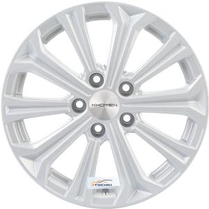 Диски Khomen Wheels KHW1610 (Fluence/Juke) F-Silver