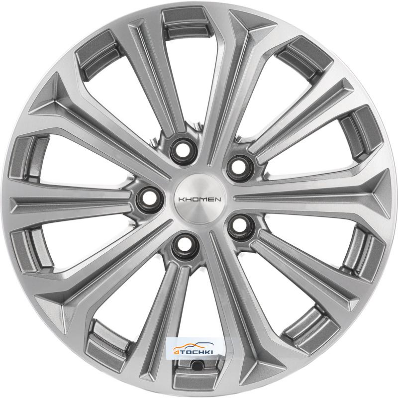 Диски Khomen Wheels KHW1610 (Focus) Gray-FP