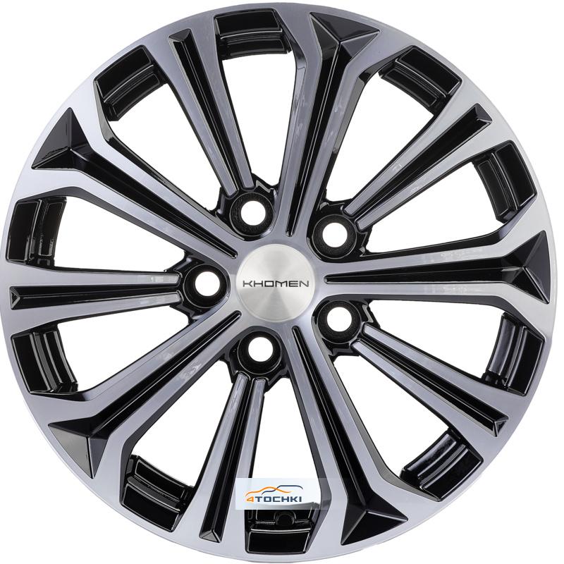 Диски Khomen Wheels KHW1610 (Kia) Black-FP 6,5x16/5x114,3 ЕТ41 D67,1