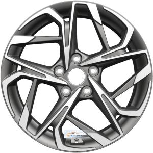 Диски Khomen Wheels KHW1716 (Changan/Geely/Lexus/Toyota) Gray-FP
