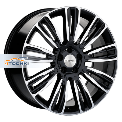 Литые диски Khomen Wheels KHW2004 (Velar) Black-FP 8,5x20/5x108 ЕТ45 ...
