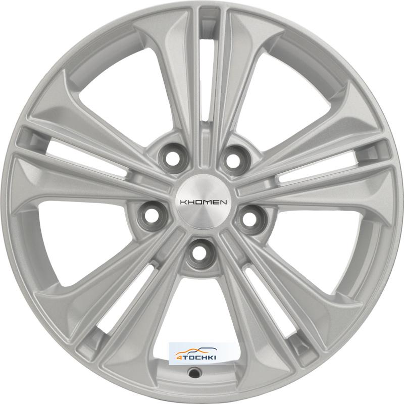 Диски Khomen Wheels KHW1603 (Creta/Seltos) F-Silver