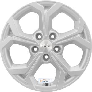 Диски Khomen Wheels KHW1606 (Huyndai/Kia) F-Silver
