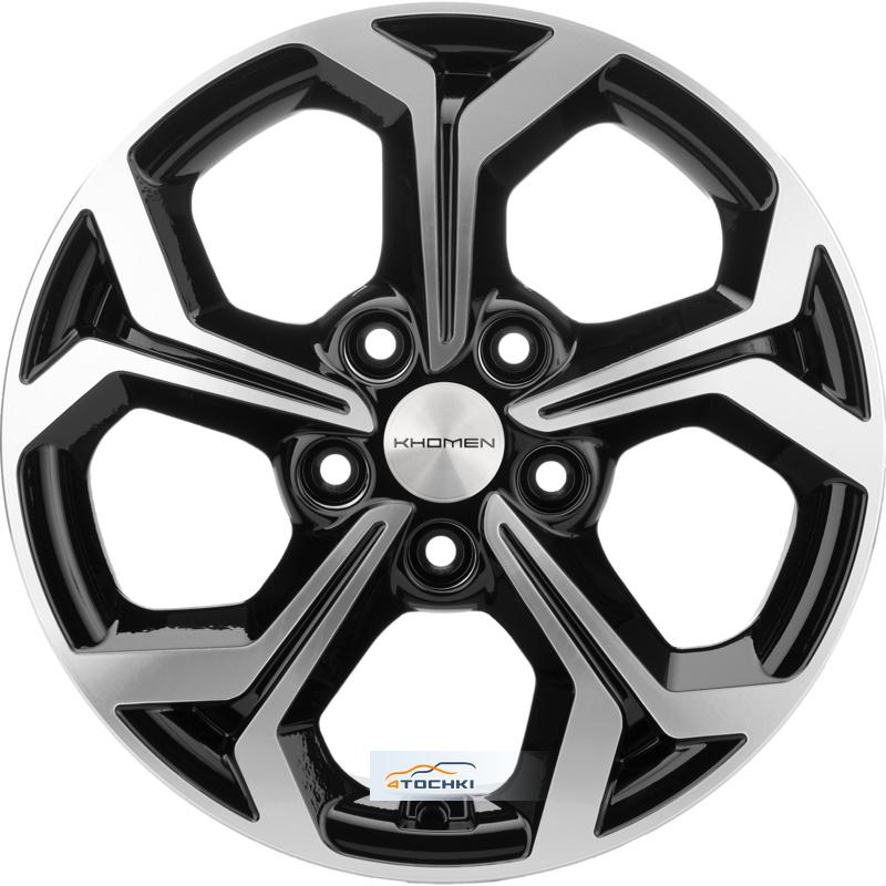 Диски Khomen Wheels KHW1606 (Toyota/Suzuki) Black-FP