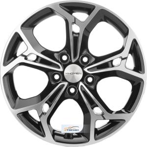 Диски Khomen Wheels KHW1702 (Sportage) Black-FP