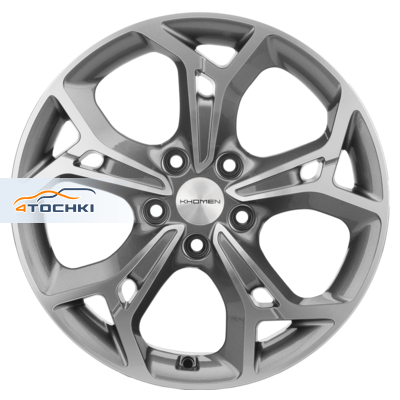 Диски Khomen Wheels KHW1702 (Sportage) Gray-FP