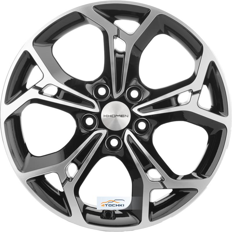 Диски Khomen Wheels KHW1702 (Changan/Geely/Lexus/Toyota) Black-FP