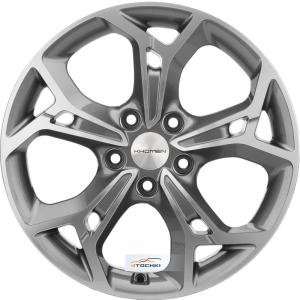 Диски Khomen Wheels KHW1702 (Changan/Geely/Lexus/Toyota) Gray-FP