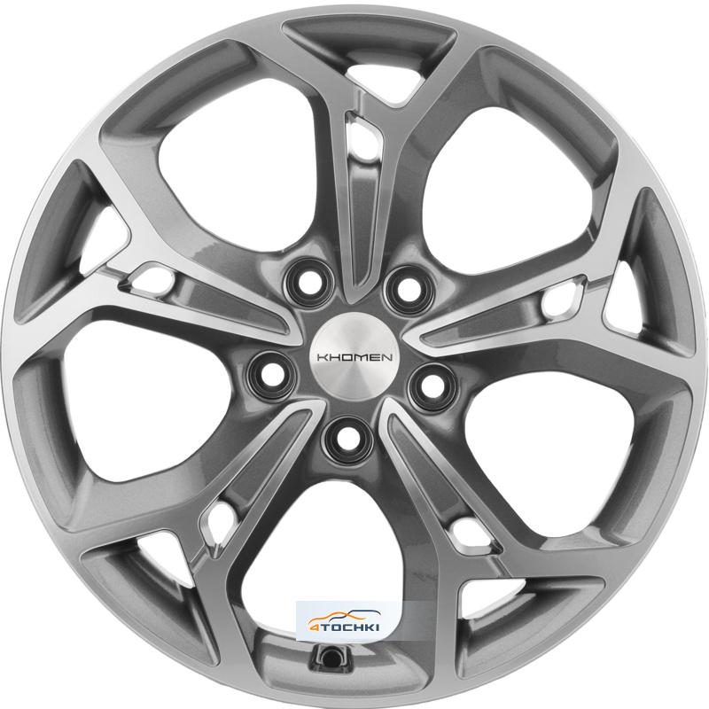 Диски Khomen Wheels KHW1702 (Octavia) Gray-FP