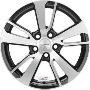 Диски Khomen Wheels KHW1704 (Outlander) Black-FP