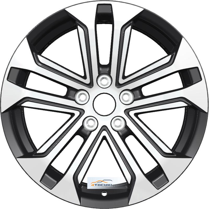 Диски Khomen Wheels KHW1803 (Kodiaq/Tiguan) Black-FP