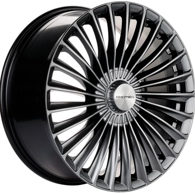 Диски Khomen Wheels KHOMEN 2008 TURBO II Vito Dark Chrome