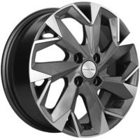 Khomen Wheels KHW1402 (Solaris/Logan/Rio) Gray-FP 5,5x14/4x100 ЕТ43 D67,1