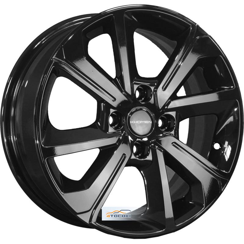 Диски Khomen Wheels KHW1501 (Lada Granta) Black