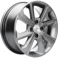 Khomen Wheels KHW1501 (Lada Granta) Gray 6x15/4x98 ЕТ36 D58,6