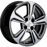 Khomen Wheels KHW1502 (Rio/Solaris) G-Silver-FP