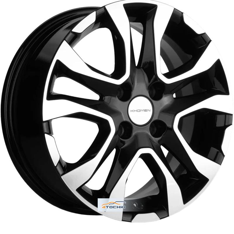 Диски Khomen Wheels KHW1503 (Lada Granta) Black-FP