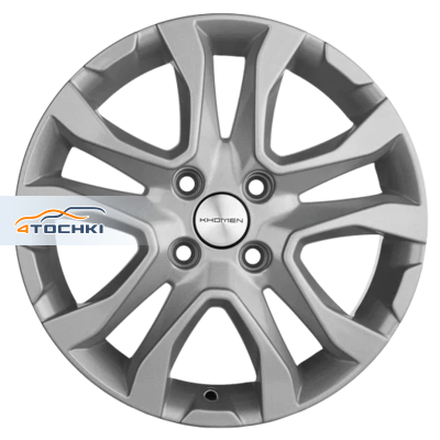 Диски Khomen Wheels KHW1503 (Rio/Solaris) F-Silver