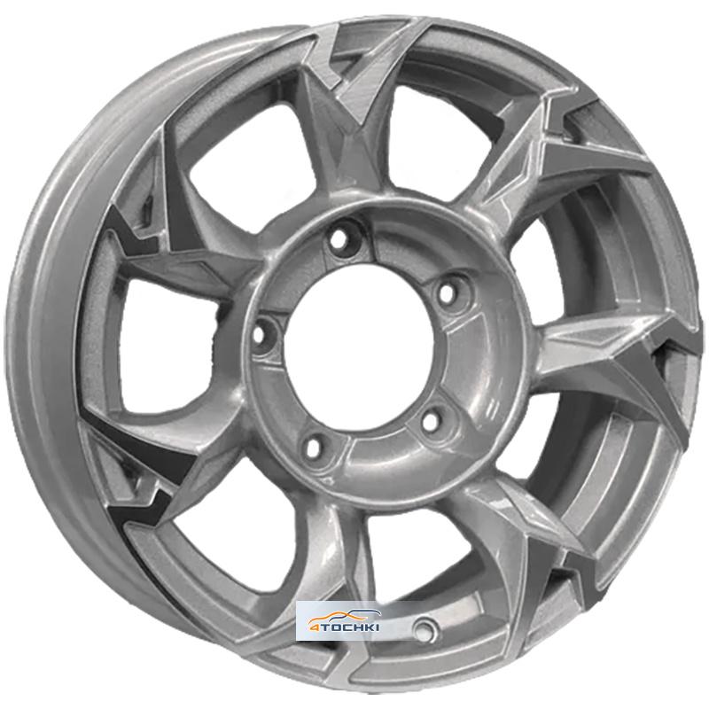 Диски Khomen Wheels KHW1505 (Jimny) F-Silver-FP