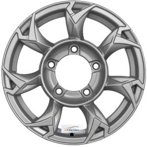 Диски Khomen Wheels KHW1505 (Jimny) F-Silver
