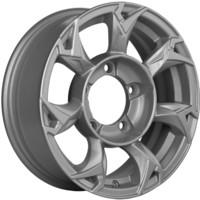 Khomen Wheels KHW1505 (Jimny) F-Silver 5,5x15/5x139,7 ЕТ5 D108,1