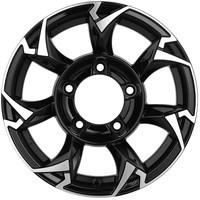 Khomen Wheels KHW1505 (Lada NIVA 4x4) Black-FP 5,5x15/5x139,7 ЕТ5 D98,5