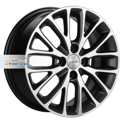 Диски Khomen Wheels KHW1506 (Lada Granta) Gray-FP