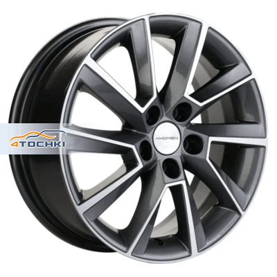 Диски Khomen Wheels KHW1507 (Aveo) Gray-FP