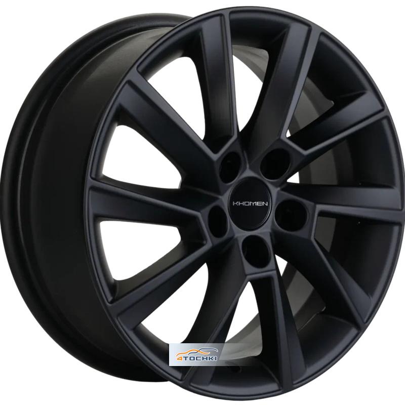 Диски Khomen Wheels KHW1507 (Rapid/Fabia) Black matt