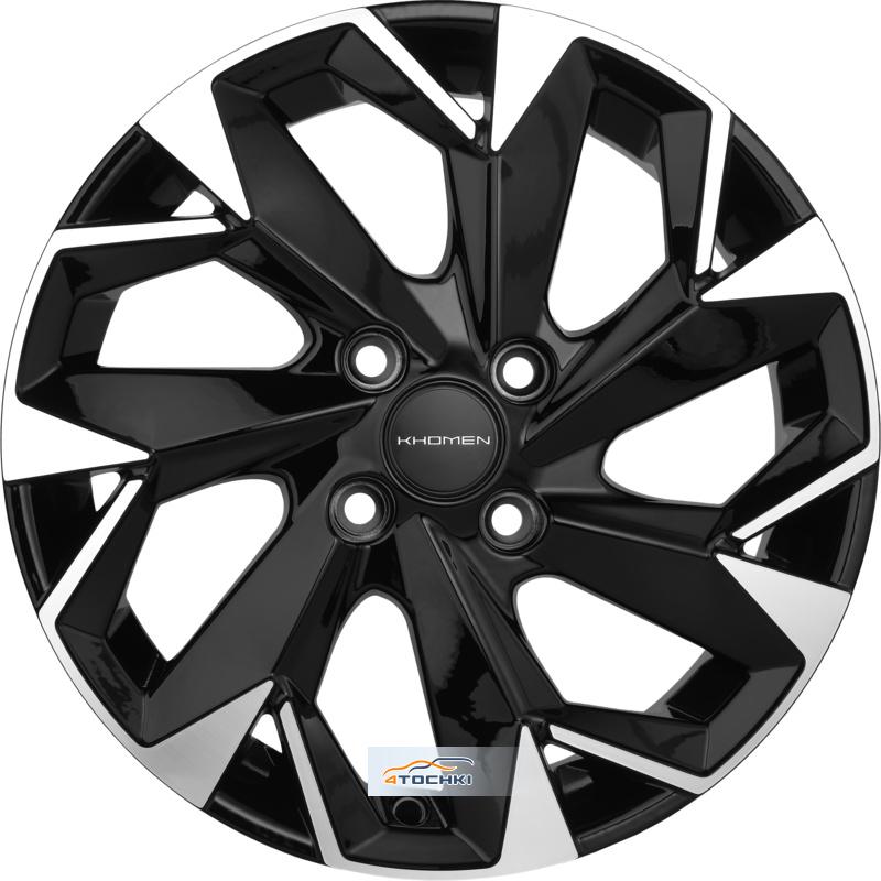 Диски Khomen Wheels KHW1508 (Cobalt) Black-FP