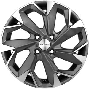 Диски Khomen Wheels KHW1508 (Cobalt) Gray-FP