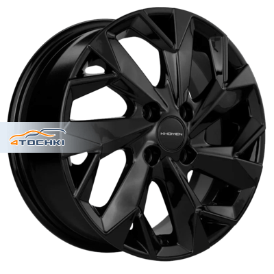 Диски Khomen Wheels KHW1508 (Lada Granta) Black