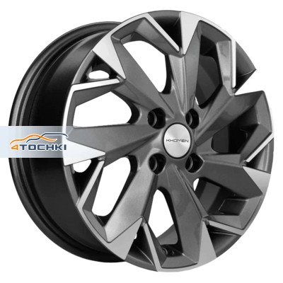 Диски Khomen Wheels KHW1508 (Vesta) Gray-FP