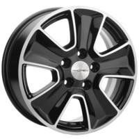 Khomen Wheels KHW1601 (Geely Atlas Pro) Black-FP