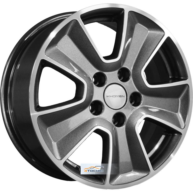 Диски Khomen Wheels KHW1601 (Mitsubishi) Gray-FP